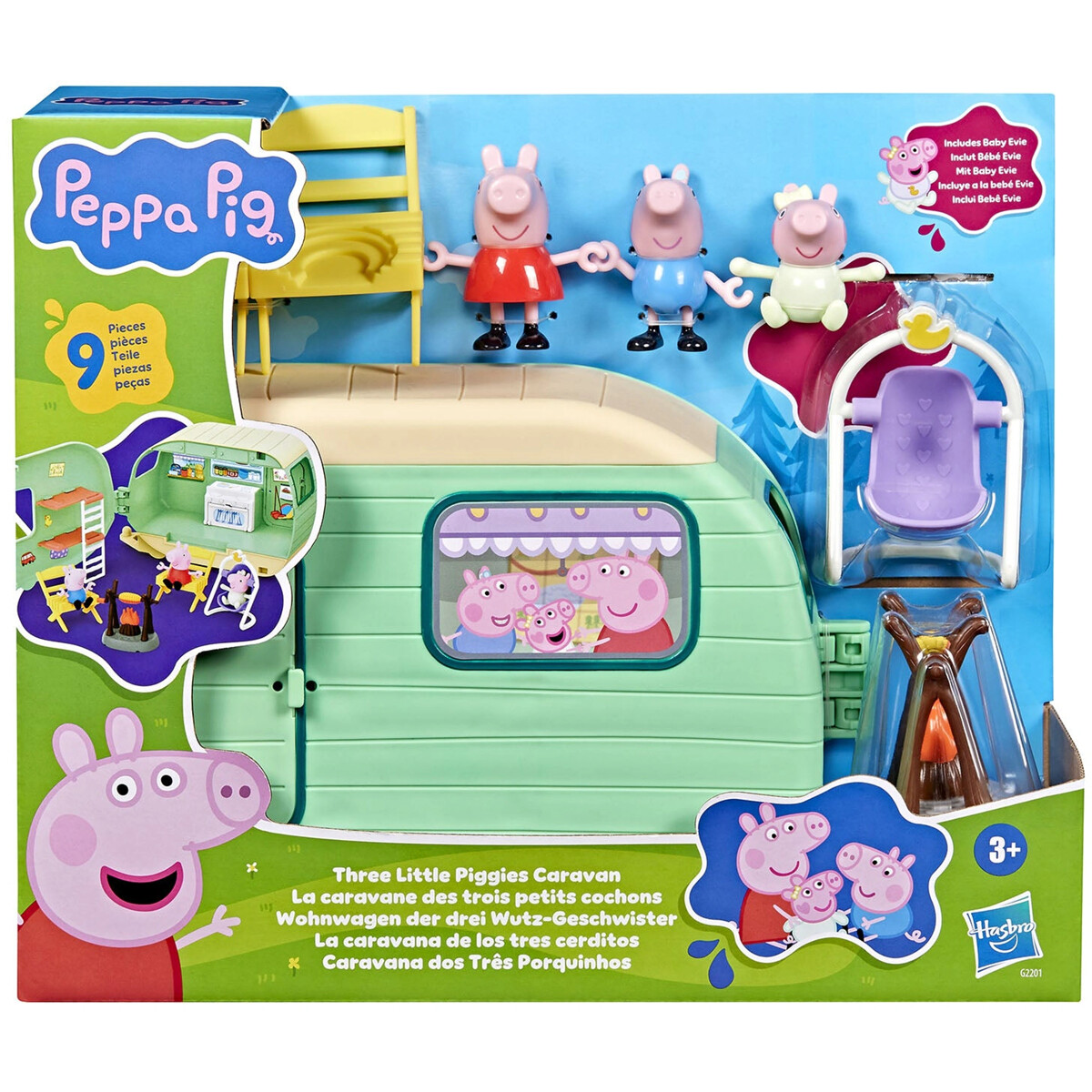 Peppa Pig Three Little Piggies Caravan