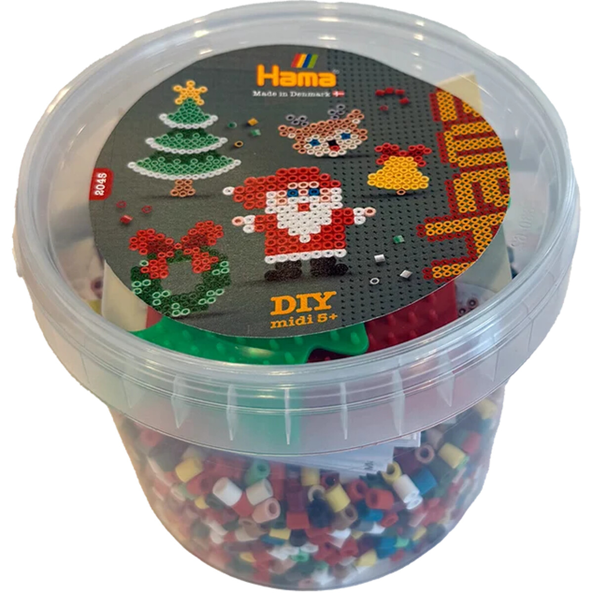 Hama Midi Tub Christmas 4000 st