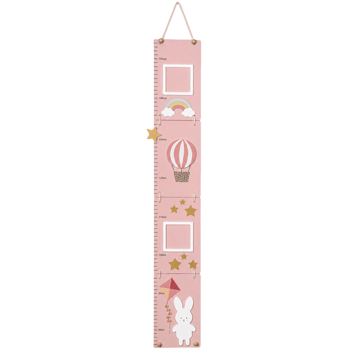 Jabadabado Måttstock Bunny Rosa