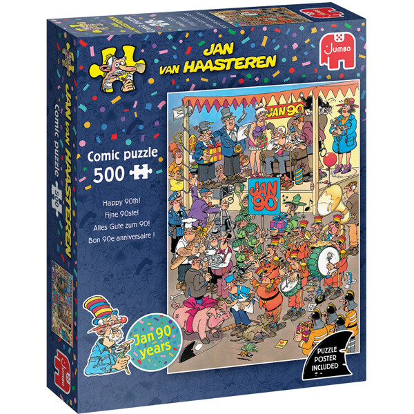 Pussel 500 Bitar JvH Happy 90th!
