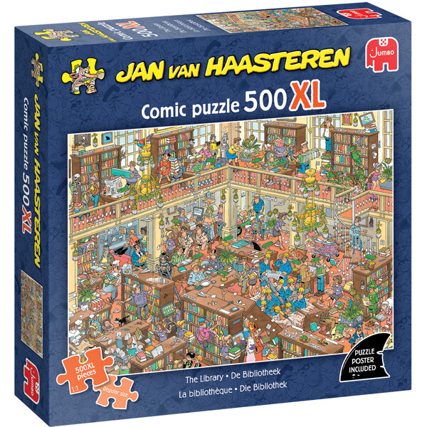 Pussel 500 Bitar XL The Library