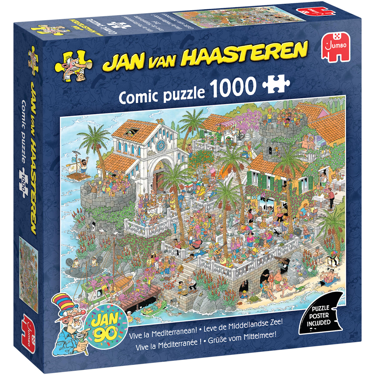 Pussel 1000 Bitar JvH Vive la Mediterranean!