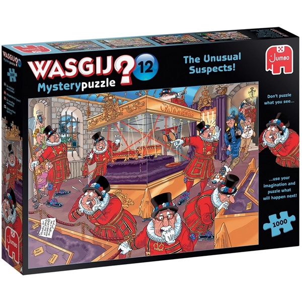 Wasgij Mystery 12 The Unusual Suspects!