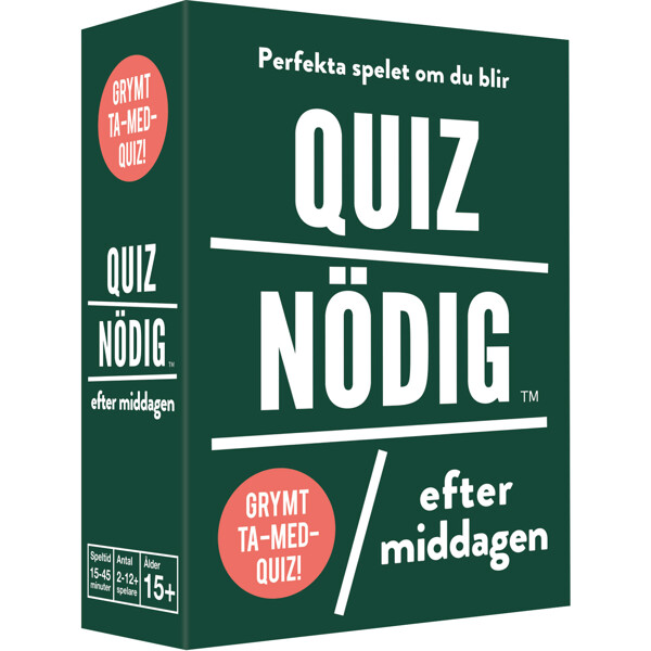 Quiznödig - Efter middagen (SE)