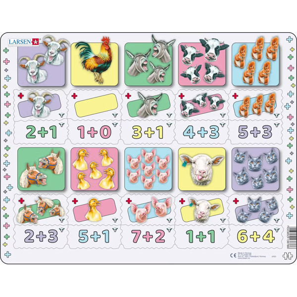 Pussel 20 Bitar Addition