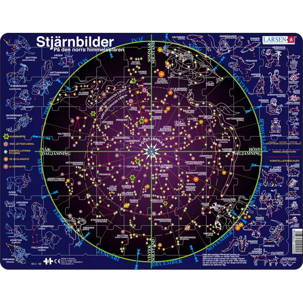 Pussel 70 Bitar Stjärnbilder