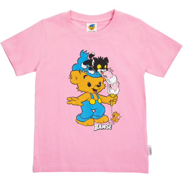 Bamse T-Shirt Glasstrut Rosa