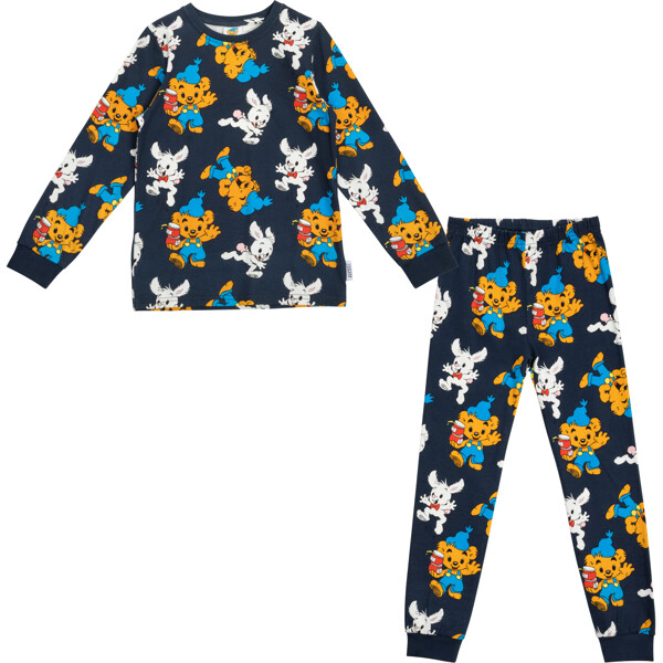 Bamse Pyjamas Duo Mblå