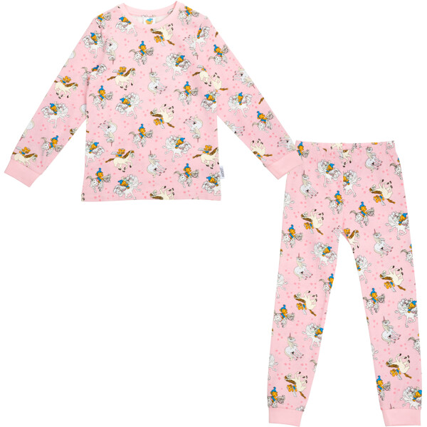 Bamse Pyjamas Ponnyer Rosa
