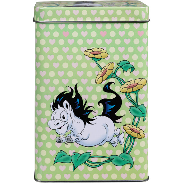 Hästen Mulle Solros Kaffeburk