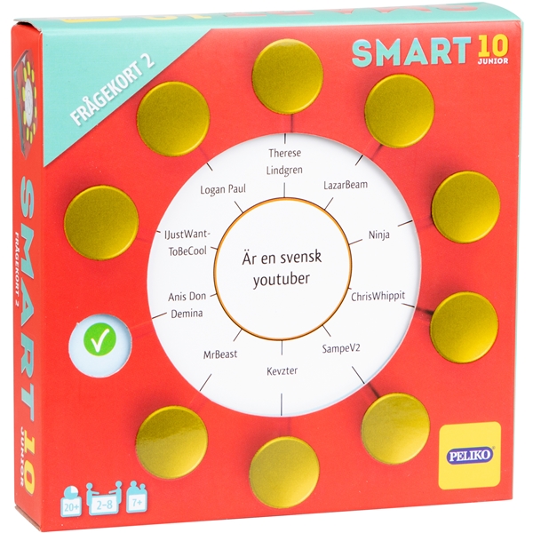 Smart 10 Jr Frågekort 2