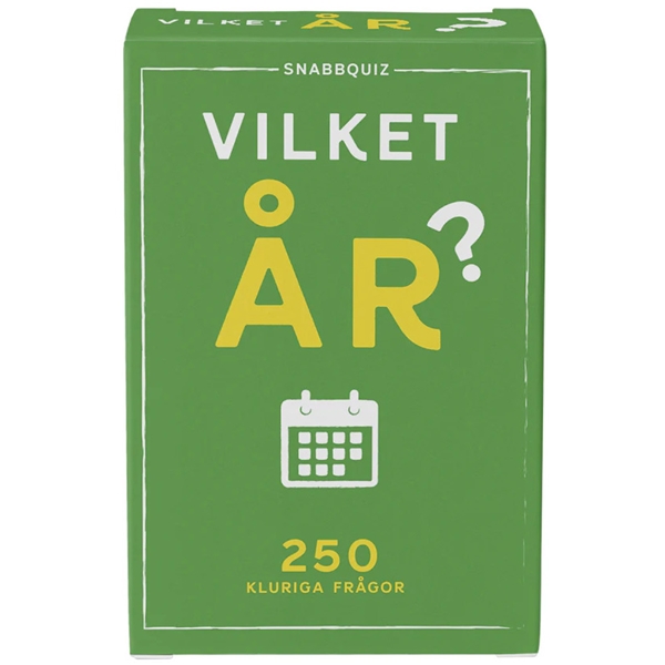 SnabbQuiz: Vilket år?