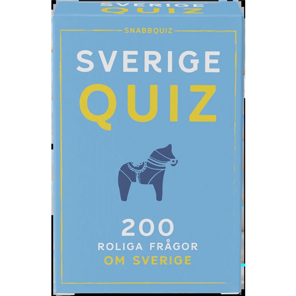 SnabbQuiz: Sverigequiz