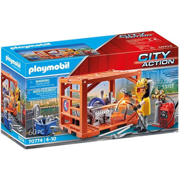 70774 Playmobil Cargo Containertillverkare