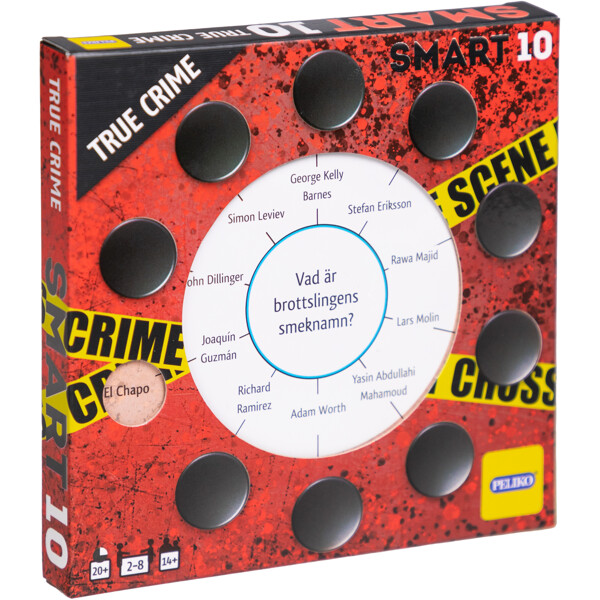 Smart 10 Frågekort True Crime SE