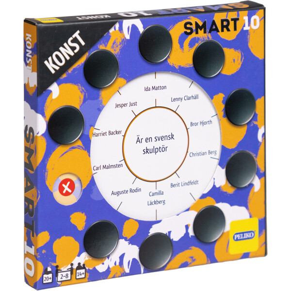 Smart10 Frågekort Konst SE