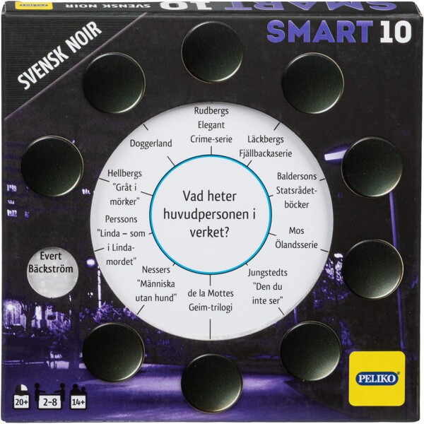 Smart10 Frågekort Svensk Noir SE