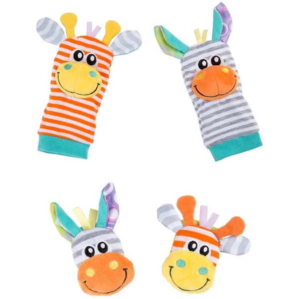 Playgro Jungle Wrist Rattle and Foot Finder