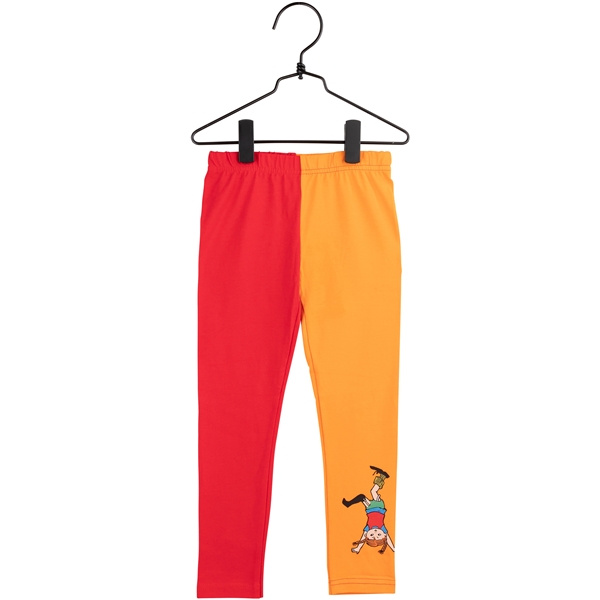 Pippi Leggings Röd/Orange