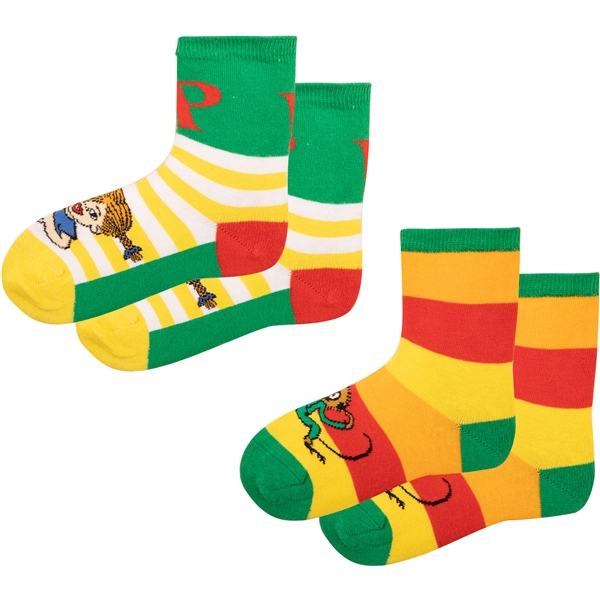 Pippi Strumpor 2-p Grön