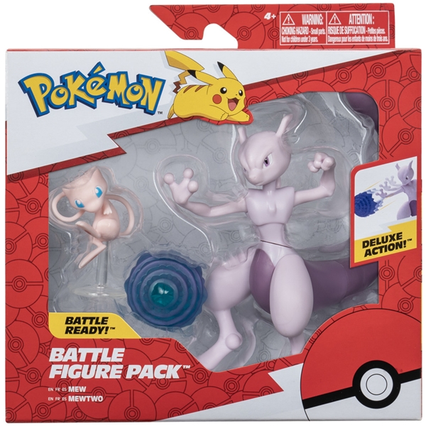 Pokémon Figure Set 2-p Mewtwo & Mew