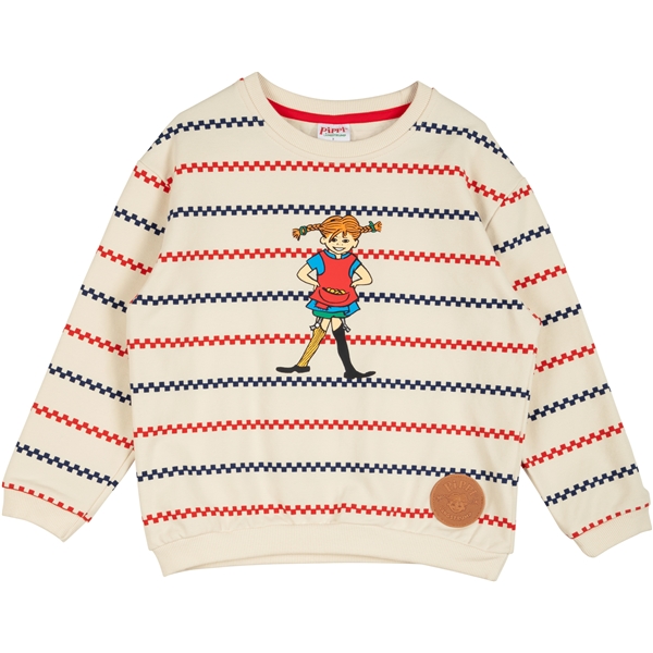 Pippi Rutrand Collegetröja Kitt