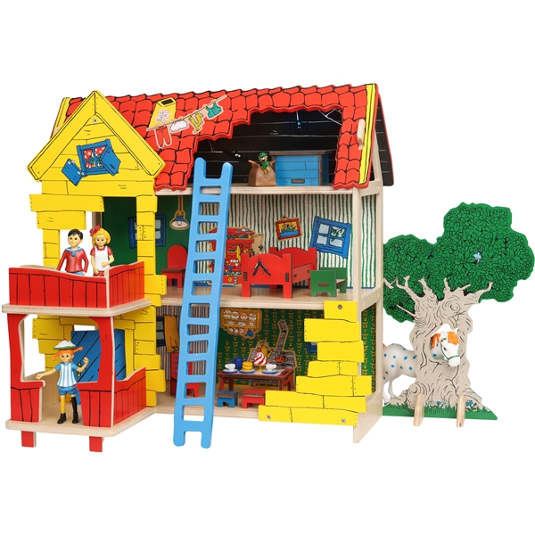 Pippi Långstrump Dockskåp Villa Villekulla