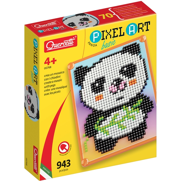 Quercetti Pixel Art Basic Panda 943 st