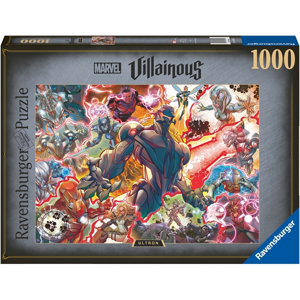 Pussel 1000 Bitar Villainous Marvel: Ultron