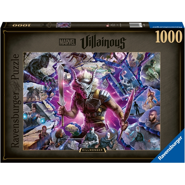 Pussel 1000 Bitar Villainous Marvel: Killmonger