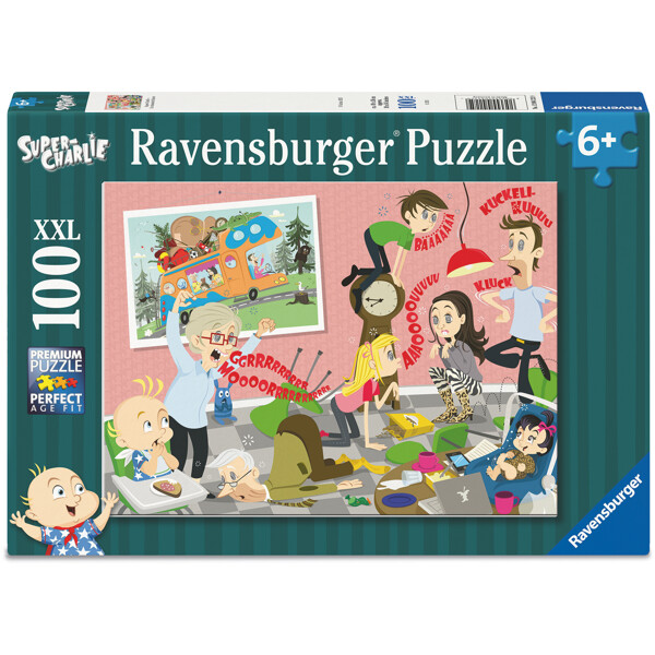 Pussel XXL 100 Bitar Super-Charlie