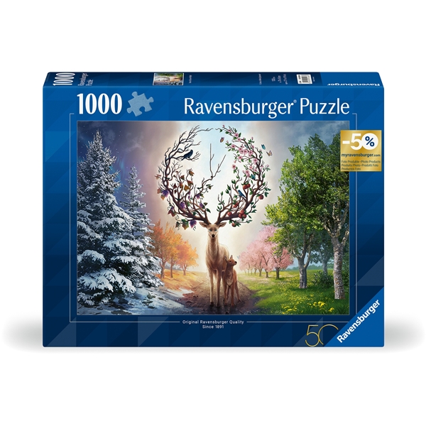 Pussel 1000 Bitar Magical Deer