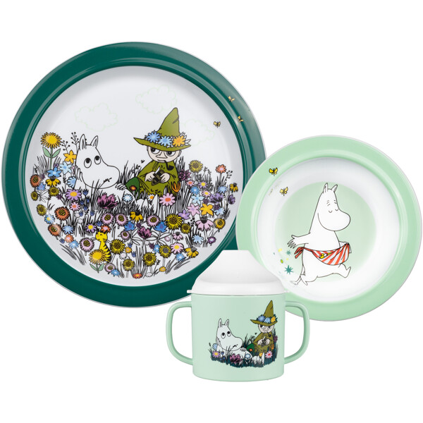 Mumin Äng Barnservis 3-delar