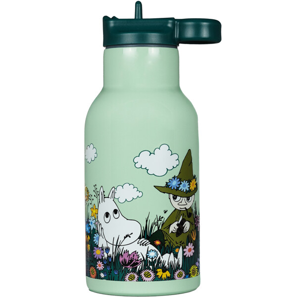Mumin Äng Vattenflaska Grön
