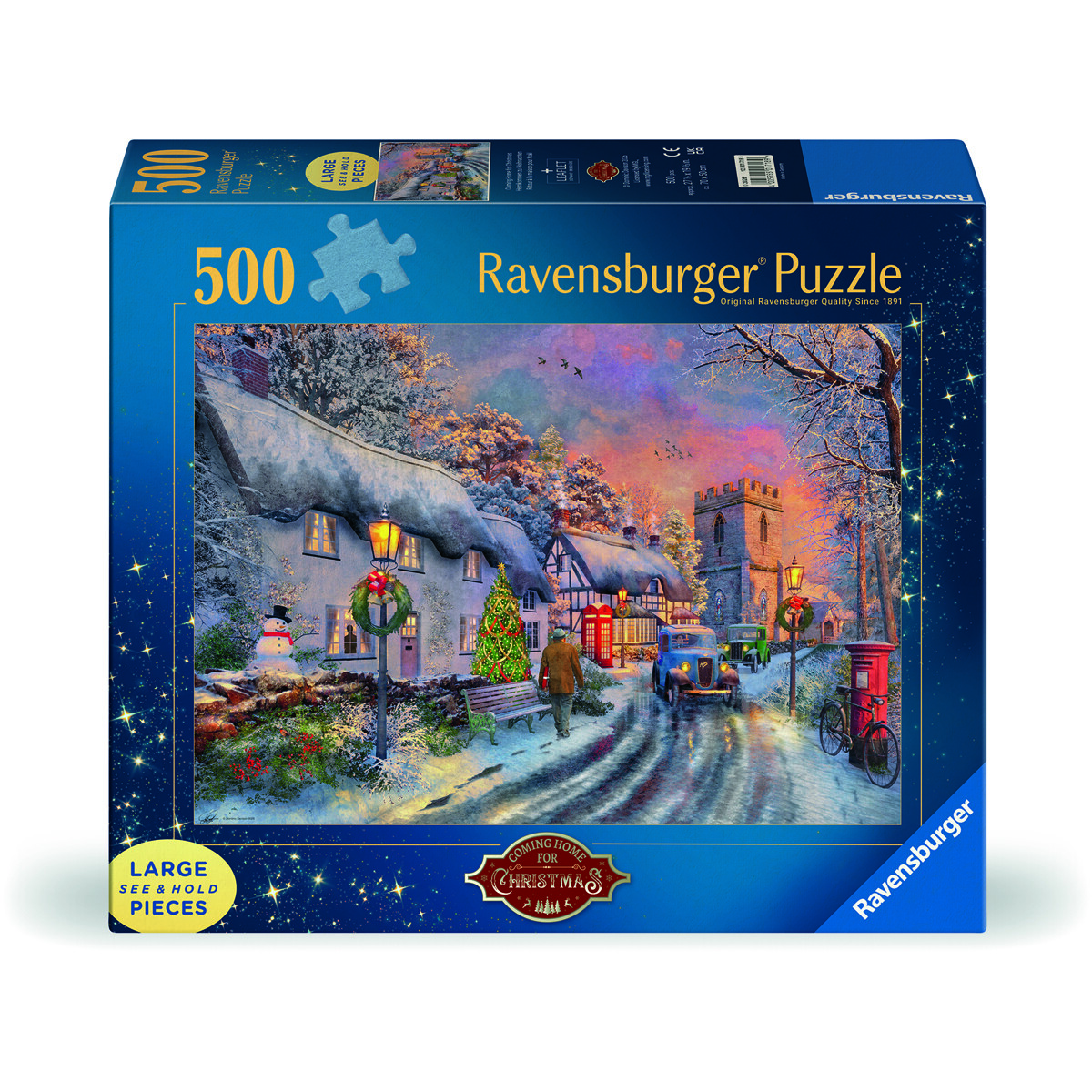 Pussel 500 Bitar Coming Home for Christmas