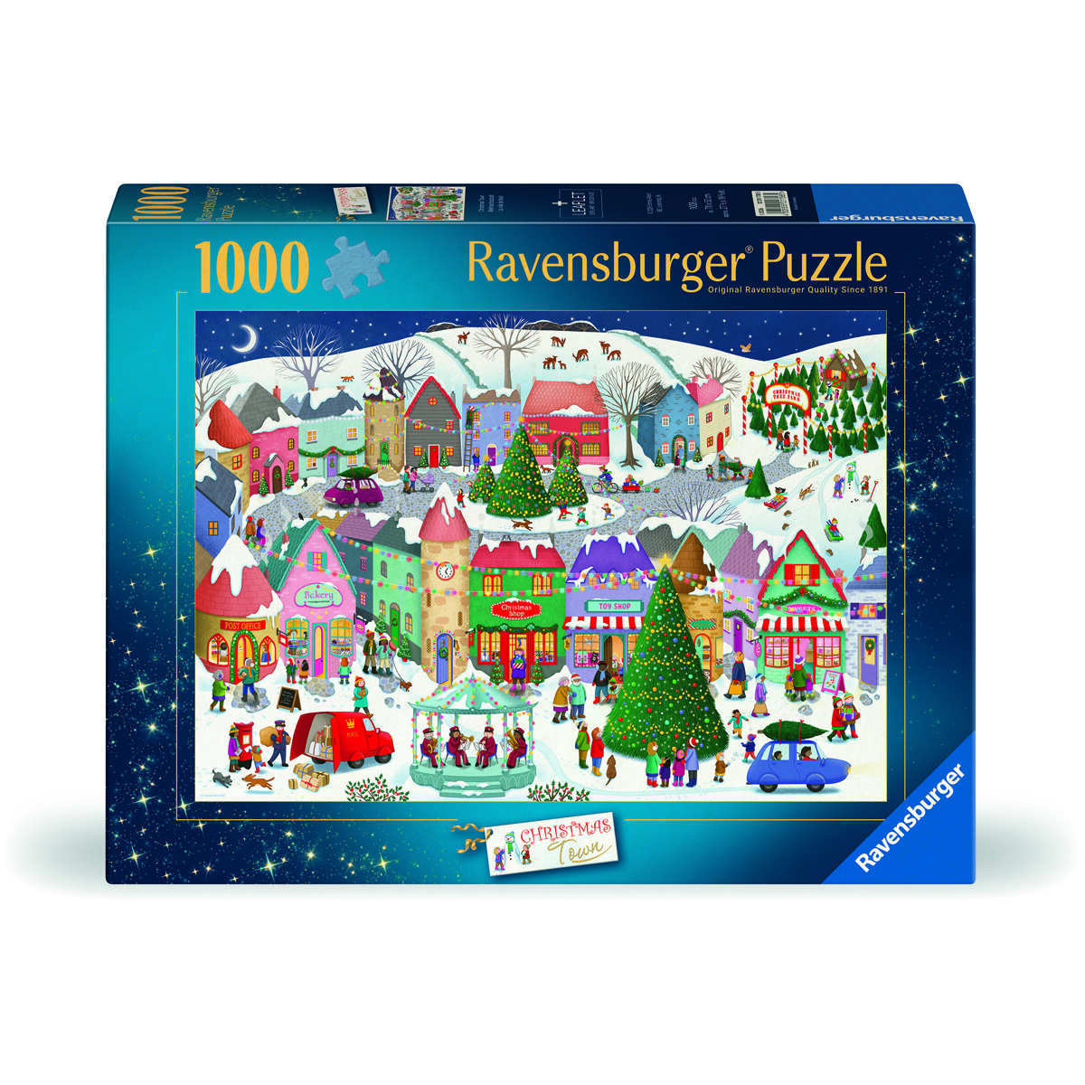 Pussel 1000 Bitar Christmas Town