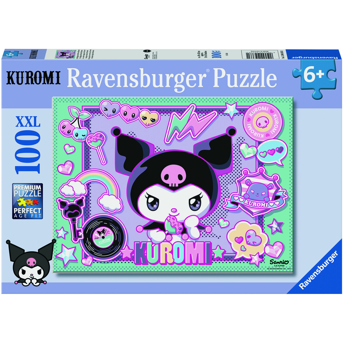 Pussel XXL 100 Bitar Kuromi