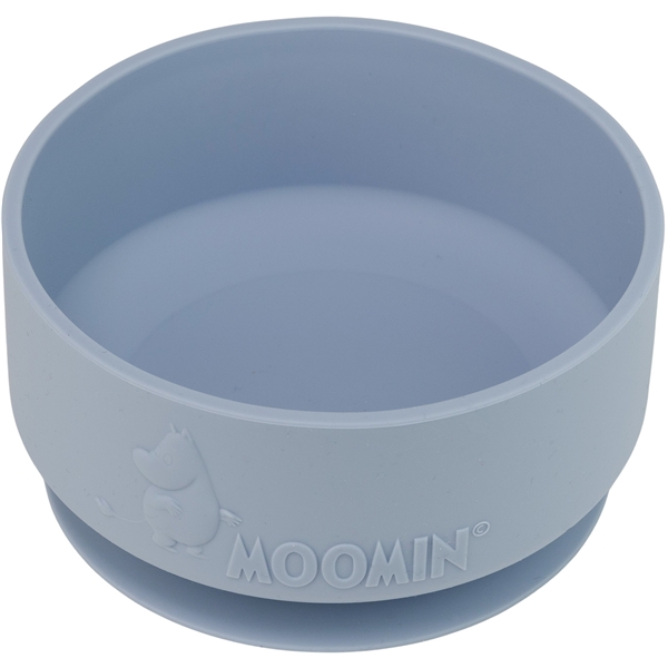 Mumin Silikon Skål med Sugkopp