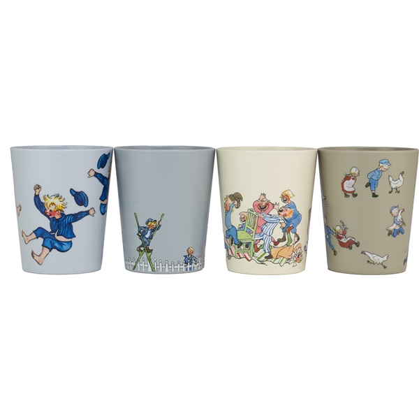 Emil i Lönneberga Samlarkoppar 4-pack