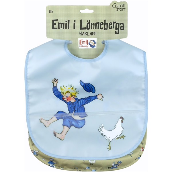 Emil i Lönneberga Haklappar 2-pack