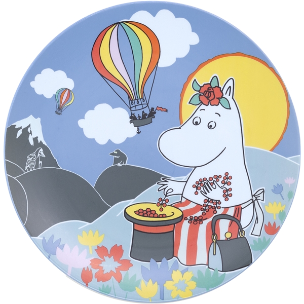 Mumin Festligheter Flat tallrik