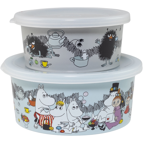 Mumin Picknick Stinky Snackbox 2-p