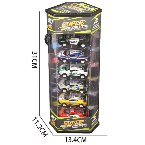 Super Metall Bilar 18 st