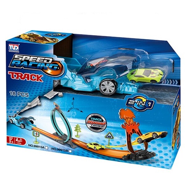 Katapultbana Racerbil med Bil