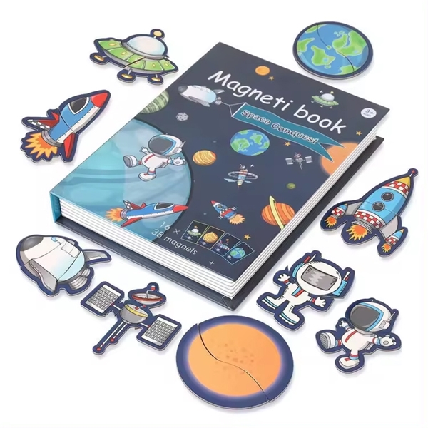 Magnetbok Space World