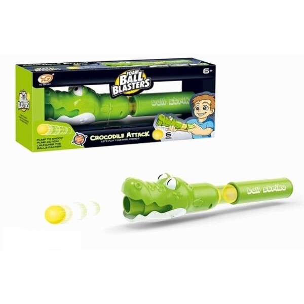 Foam Ball Blaster Krokodil