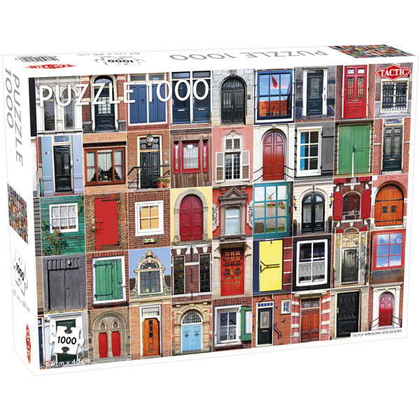 Tactic Pussel 1000 Bitar Dutch Windows & Doors