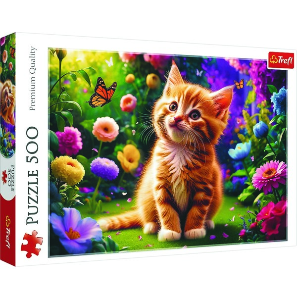 Pussel 500 Bitar Trefl Cute Kitty