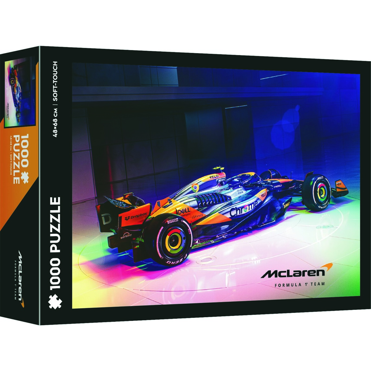 Pussel 1000 Bitar Mclaren Formula 1 Team Chrome