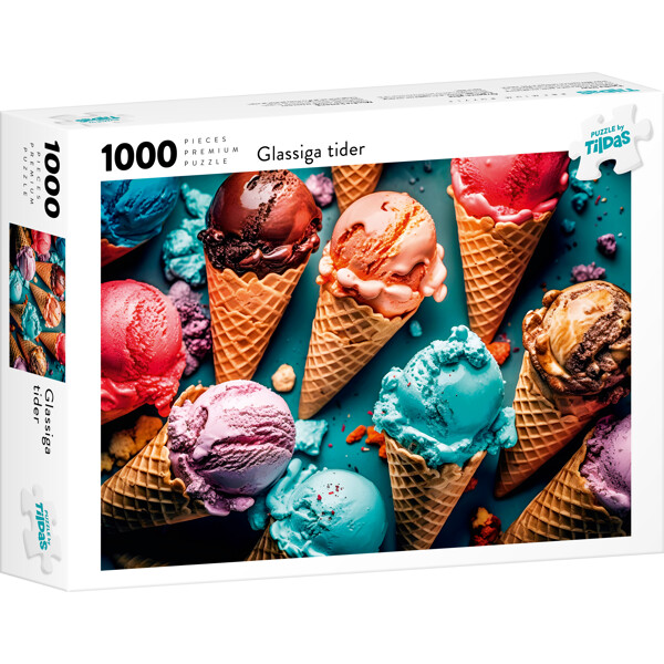 Pussel 1000 Bitar Glassiga Tider